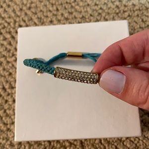 Teal Michael Kors bracelet